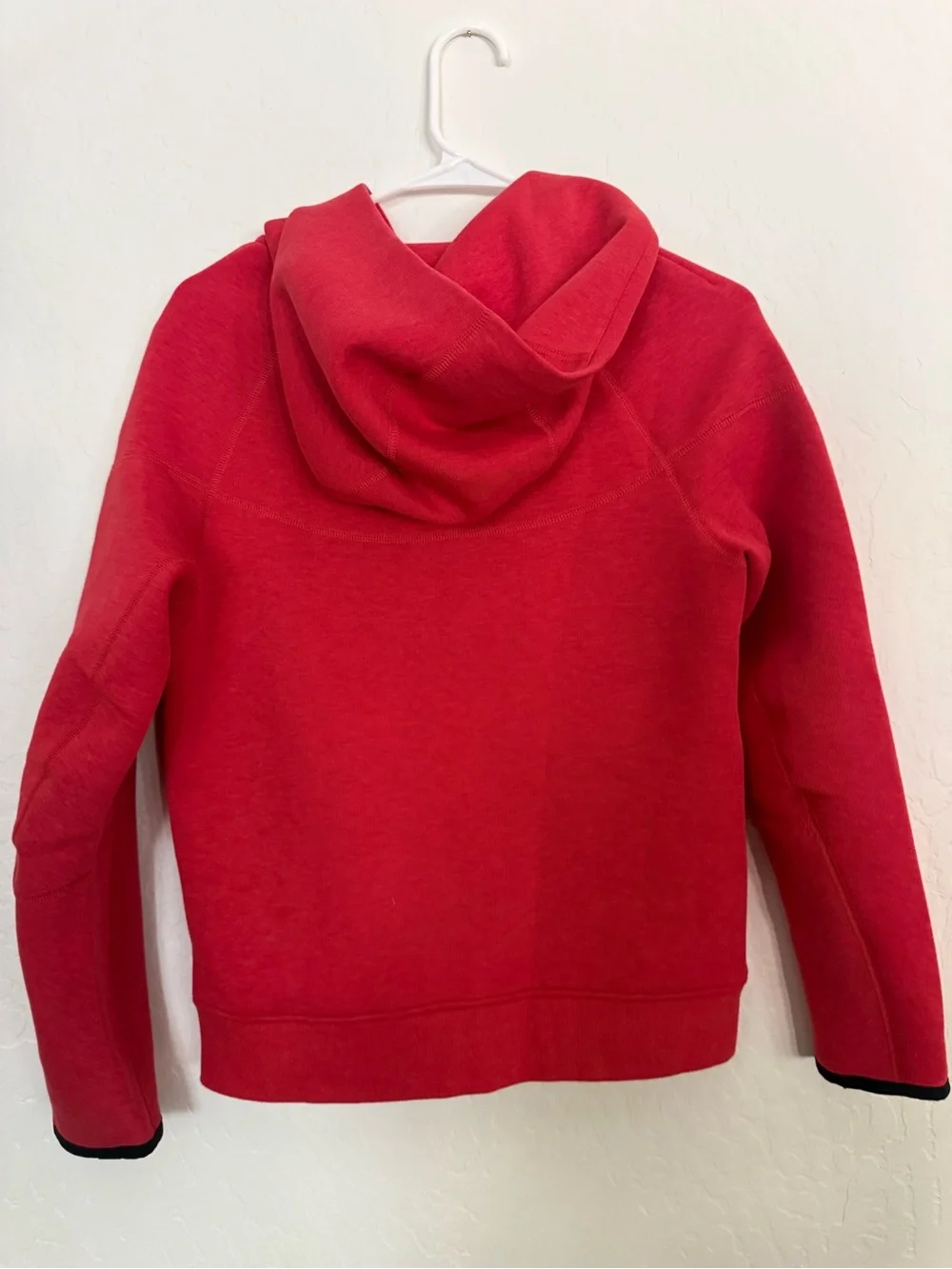 Nike Red Kids Full-Zip Hooded Jacket